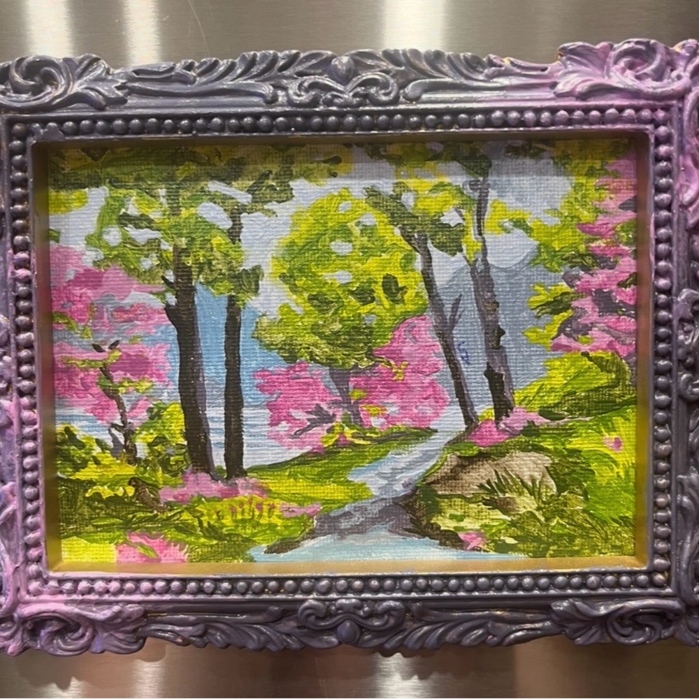 Magnetic Refrigerator Painting